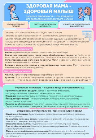 Неделя здоровья матери и ребенка.